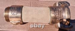 JONES SNAP COUPLER Fire Department connection Philadelphia PA brass