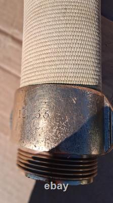 JONES SNAP COUPLER Fire Department connection Philadelphia PA brass