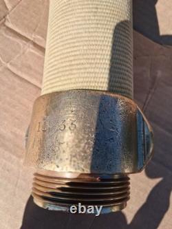 JONES SNAP COUPLER Fire Department connection Philadelphia PA brass