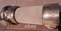 JONES SNAP COUPLER Fire Department connection Philadelphia PA brass