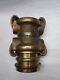 J. M. Loeffler Phila Pa Double Ended Quick Connect Fire Hose Coupling Bronze