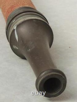 Japan Antique Brass Fire Hose Tip Mouth Hydrant Nozzle 70cm