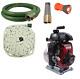 Koshin Firefighting Pump Kit With 100' Attack Fire Hose And Foot Valve With Nozzle