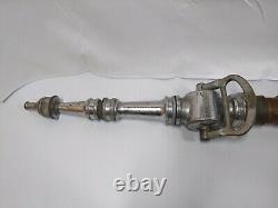 LARGE American LA FRANCE Foamite Fire Nozzle STANDPIPE Elkhart BRASS 1919 FOAM