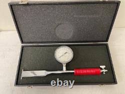 L. N. Curtis Fire Hose Nozzle Pressure Gauge with Case Oakland, CA