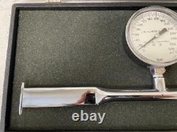 L. N. Curtis Fire Hose Nozzle Pressure Gauge with Case Oakland, CA