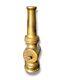 Lally Co. 9 Inch Solid Brass Fire Nozzle Antique Rare Collectible Heavy