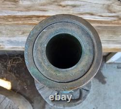 Large Antique Brass & Copper Fire Hose Nozzle 19 W. D. Allen MFG Co Chicago Ill