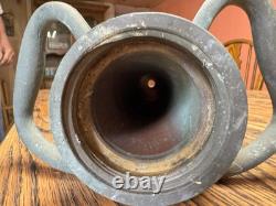 Large Antique Brass & Copper Fire Hose Nozzle 30