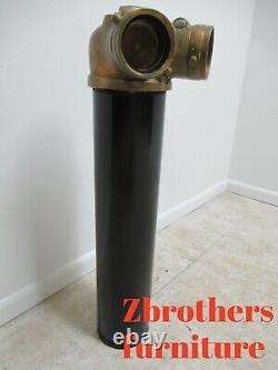 Large Vintage BRASS Fire Hydrant Splitter Hose Water Thief