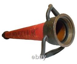 Late 19th C W. D. Allen Mfg. Co.'underwriter' Play Pipe Fire Nozzle, Chicago IL