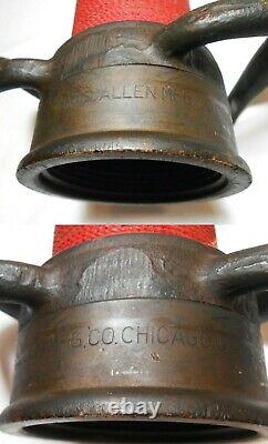 Late 19th C W. D. Allen Mfg. Co.'underwriter' Play Pipe Fire Nozzle, Chicago IL