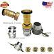 Lightweight Fire Hose Nozzle 2 Npsh/npt With Brass Construction And Abs Housing