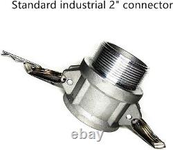 Lightweight Fire Hose Nozzle 2 NPSH/NPT with Brass Construction and ABS Housing