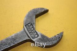 London Afs Fire Service Brigade Ww2 Hose Wrench Nozzle Spanner Fireman Engine #