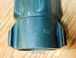 Lot 5 Fire Hose Nozzle Akron Brass LDM FDNY Firefighter Equipment Hydrant Vtg