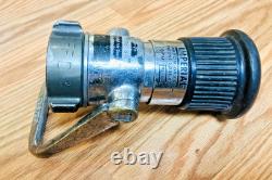 Lot 5 Fire Hose Nozzle Akron Brass LDM FDNY Firefighter Equipment Hydrant Vtg
