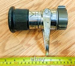 Lot 5 Fire Hose Nozzle Akron Brass LDM FDNY Firefighter Equipment Hydrant Vtg Lot 5 Fire Hose Nozzle Akron Brass LDM FDNY Firefighter Equipment Hydrant Vtg