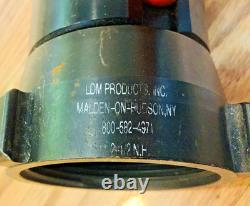 Lot 5 Fire Hose Nozzle Akron Brass LDM FDNY Firefighter Equipment Hydrant Vtg