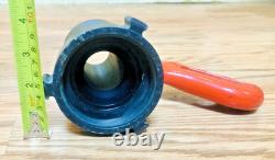 Lot 5 Fire Hose Nozzle Akron Brass LDM FDNY Firefighter Equipment Hydrant Vtg