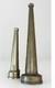 Lot Antique Brass 10 & 6 Long Fire Fighting Hose Nozzle Tip Firefighter Tool
