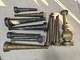 Lot Of 12, Vintage Powhatan Brass Fire Nozzles, 1-1/2 And More