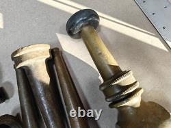 Lot Of 12, Vintage Powhatan Brass Fire Nozzles, 1-1/2 And More
