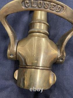 Lot Of 2 Norton Fire Massachusetts MA Nozzle And Helmet Front Cairns And Bro