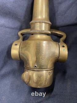 Lot Of 2 Norton Fire Massachusetts MA Nozzle And Helmet Front Cairns And Bro