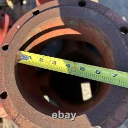 Lot Of 2 SALVAGE MUELLER FIRE HYDRANTS, 1980s 1990s, 22.25 Tall, 117 lbs each