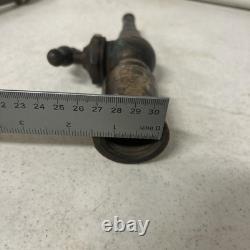Lot Of 3 ANTIQUE Solid Brass Fire Nozzles Valves Steampunk Firefighter Waterhose