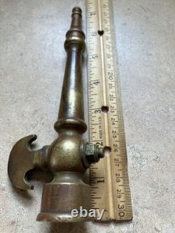 Lot Of (3) Vintage Antique Brass Bronze Fire Hose Nozzles