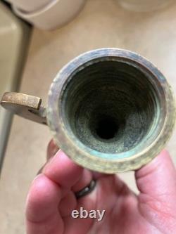 Lot Of (3) Vintage Antique Brass Bronze Fire Hose Nozzles