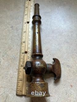 Lot Of (3) Vintage Antique Brass Bronze Fire Hose Nozzles