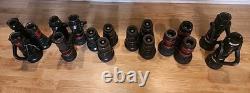 Lot of 17 Akron 1 1/2 1.5 Fire Hose Nozzles