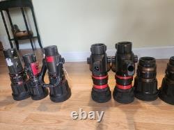 Lot of 17 Akron 1 1/2 1.5 Fire Hose Nozzles