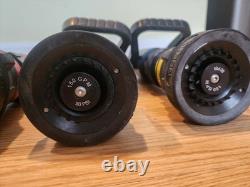 Lot of 17 Akron 1 1/2 1.5 Fire Hose Nozzles