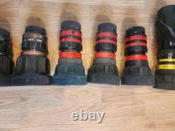 Lot of 17 Akron 1 1/2 1.5 Fire Hose Nozzles