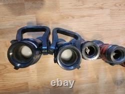 Lot of 17 Akron 1 1/2 1.5 Fire Hose Nozzles