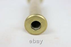 Lot of 2 Cast Brass Fire Hose Nozzles'2 Powhatan NPSH' 12 + 11 Unmarked