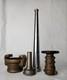 Lot Of Vintage Fire Fighter Hose Nozzle Fighting Equipment