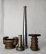 Lot Of Vintage Fire Fighter Hose Nozzle Fighting Equipment