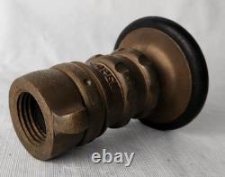 Lot of Vintage Fire Fighter Hose Nozzle Fighting Equipment