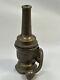 Mfd By Aj Morse And Son Inc. Brass Fireman Fire Hose Nozzle. Extremely Rare
