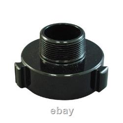 MOON AMERICAN 369-3062524 Fire Hose Adapter, Straight, NPTxNH 6APL8