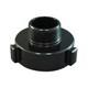 Moon American 369-3062524 Fire Hose Adapter, Straight, Nptxnh 6apl8