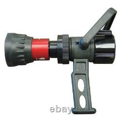 MOON AMERICAN 506P-1014 Fire Hose Nozzle, Twist, Aluminum 41H467