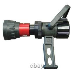 MOON AMERICAN 506P-1514 Fire Hose Nozzle, Twist, Aluminum 41H469