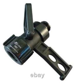 MOON AMERICAN 542P-1524 Fire Hose Nozzle, Twist, Plastic/Aluminum 41H481