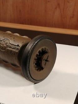 MOON AMERICAN Fire Hose Nozzle, Brass. (Bin73)